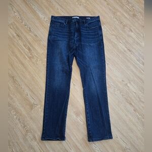 Frame Denim Dark Blue Straight Jeans